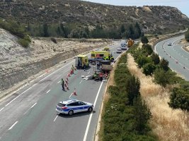 Lefkoşa otoyolunda feci kaza: İşçi ağır yaralandı, sürücünün kanında kokain çıktı