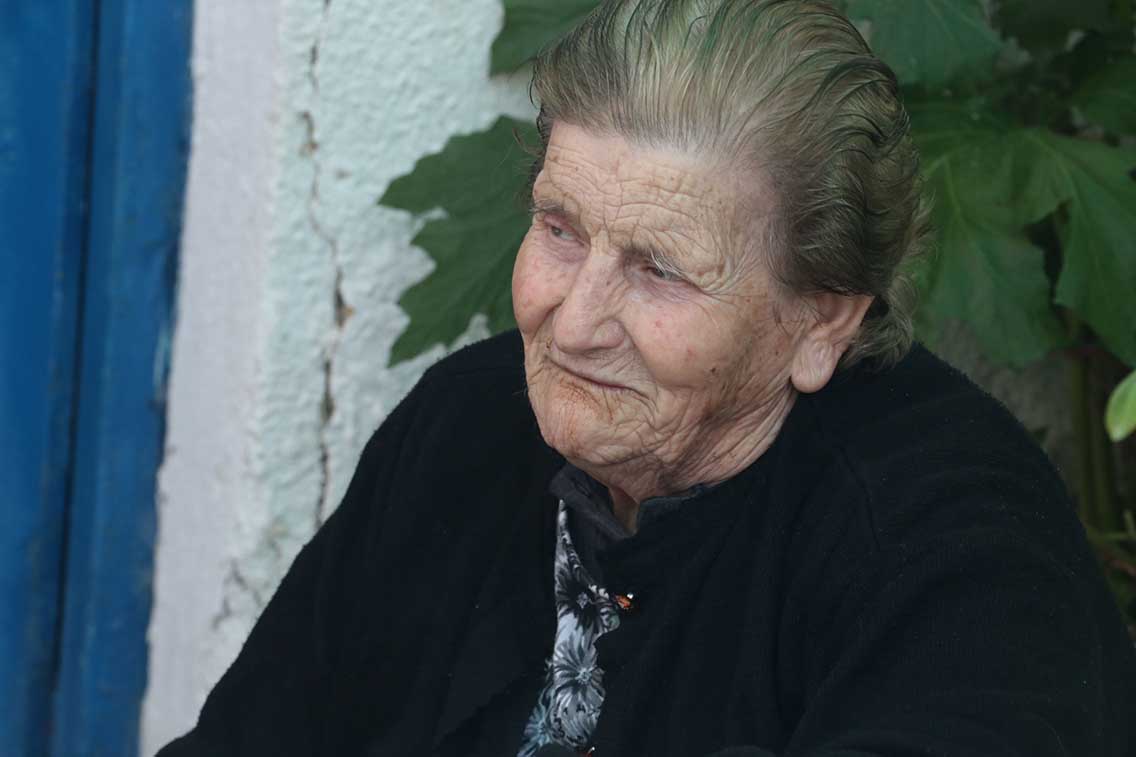 86 yaşındaki Ellou Nikolaides Trozena'da doğdu