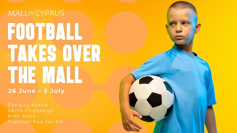 Mall of Cyprus'ta dev futbol şenliği: Taraftar Alanı kuruluyor