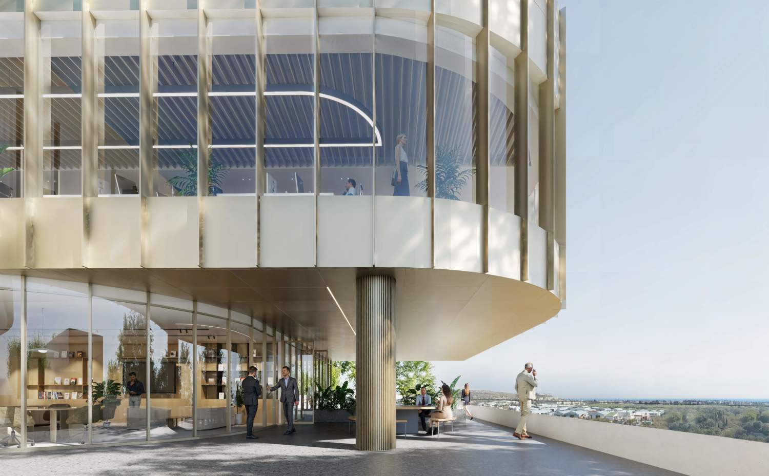 Neon Mall ofis dış mekan