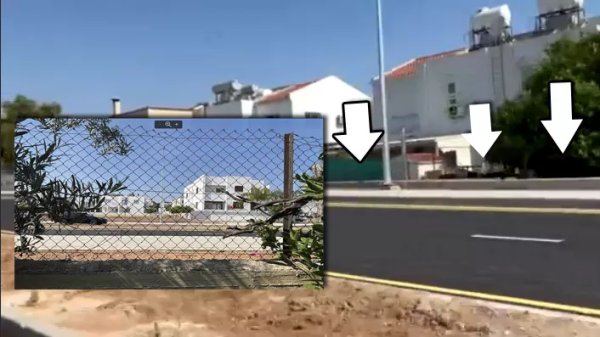 Yeni Strovolos Yolu Alttaki Evler İçin Düşme Riski Oluşturuyor, Bayındırlık Dairesi Çözümün Yolda Olduğunu Söylüyor
