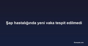 Şap hastalığında yeni vaka tespit edilmedi