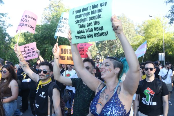 Lefkoşa'da geleneksel LGBT onur yürüyüşü düzenlendi