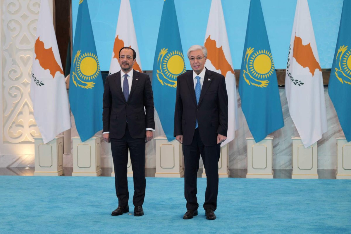 Christodoulides, Kazakistan'a ilk cumhurbaşkanlığı ziyaretinde Astana'da Kıbrıs Büyükelçiliğini açtı