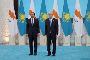 Christodoulides, Kazakistan'a ilk cumhurbaşkanlığı ziyaretinde Astana'da Kıbrıs Büyükelçiliğini açtı