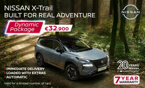 Pilakoutas Group, Nissan X-Trail'i her aileye yaklaştırıyor