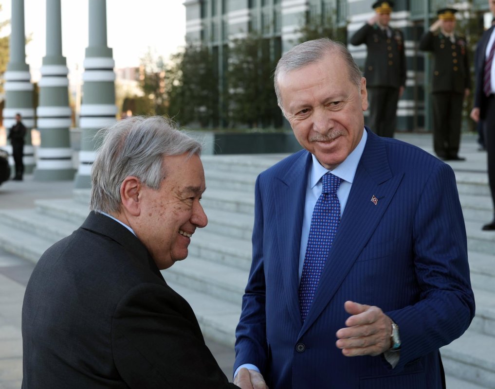 Guterres ve Erdoğan Kıbrıs’ı Görüştü