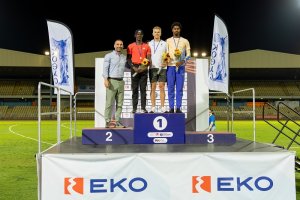 EKO Kıbrıs Uluslararası Atletizm Karşılaşması'nda Olağanüstü Sportif Performanslar
