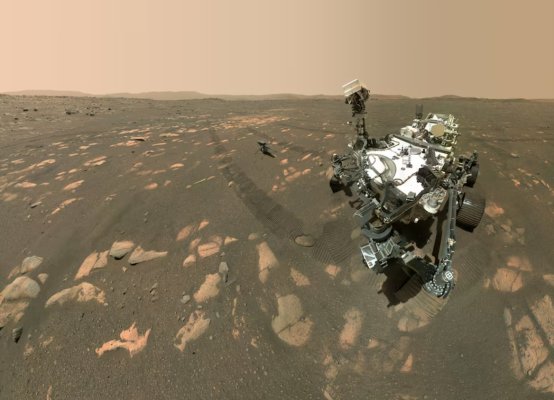 NASA'nın Perseverance Aracı Mars'ta Maraton Mesafesini Tamamlamak Üzere
