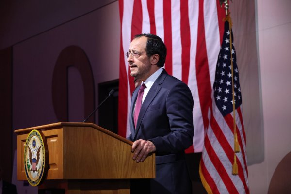 Christodoulides: Amerikan idealleri Kıbrıslılar için 'özel bir öneme' sahip