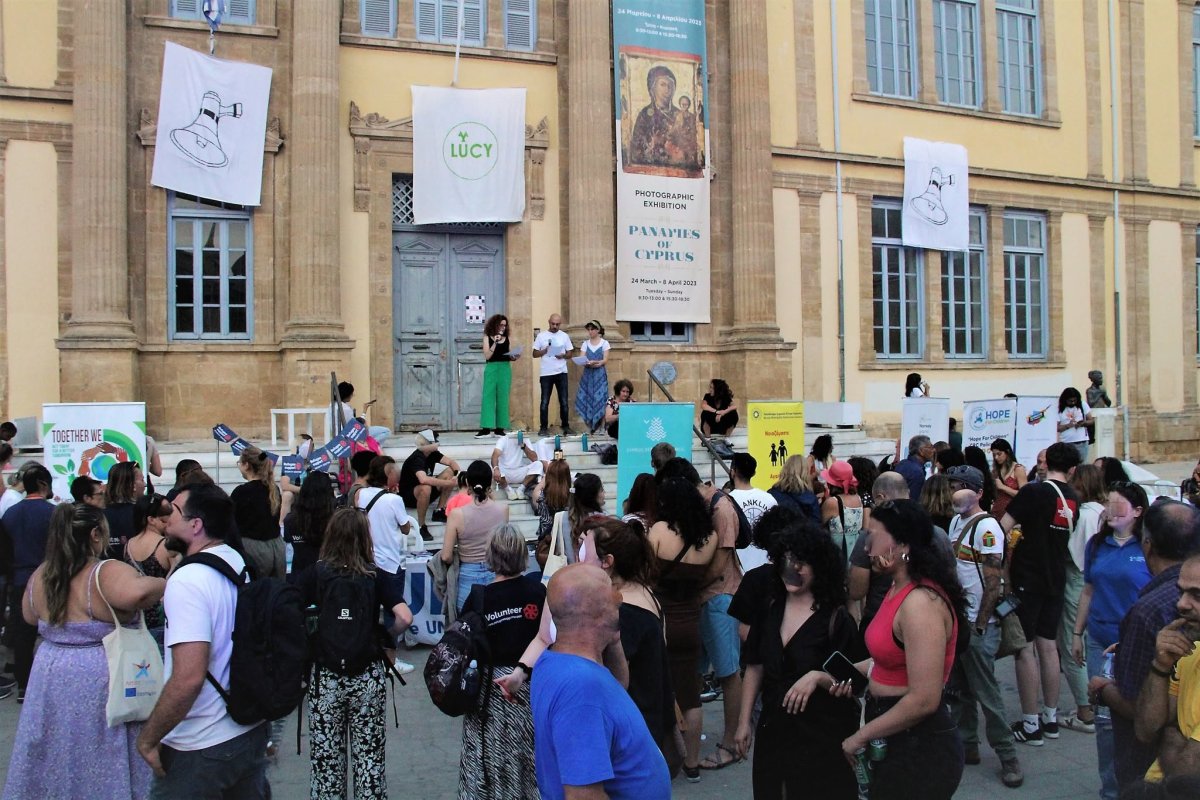 Müzik, Lezzetler ve Palyaçolar Dünya Mülteci Günü Sokak Festivali'nde