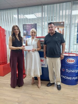 eWise Cyprus Ltd – Esso, 'İasonio – Colours of Life' Vakfına 1.250 Euro Bağışladı