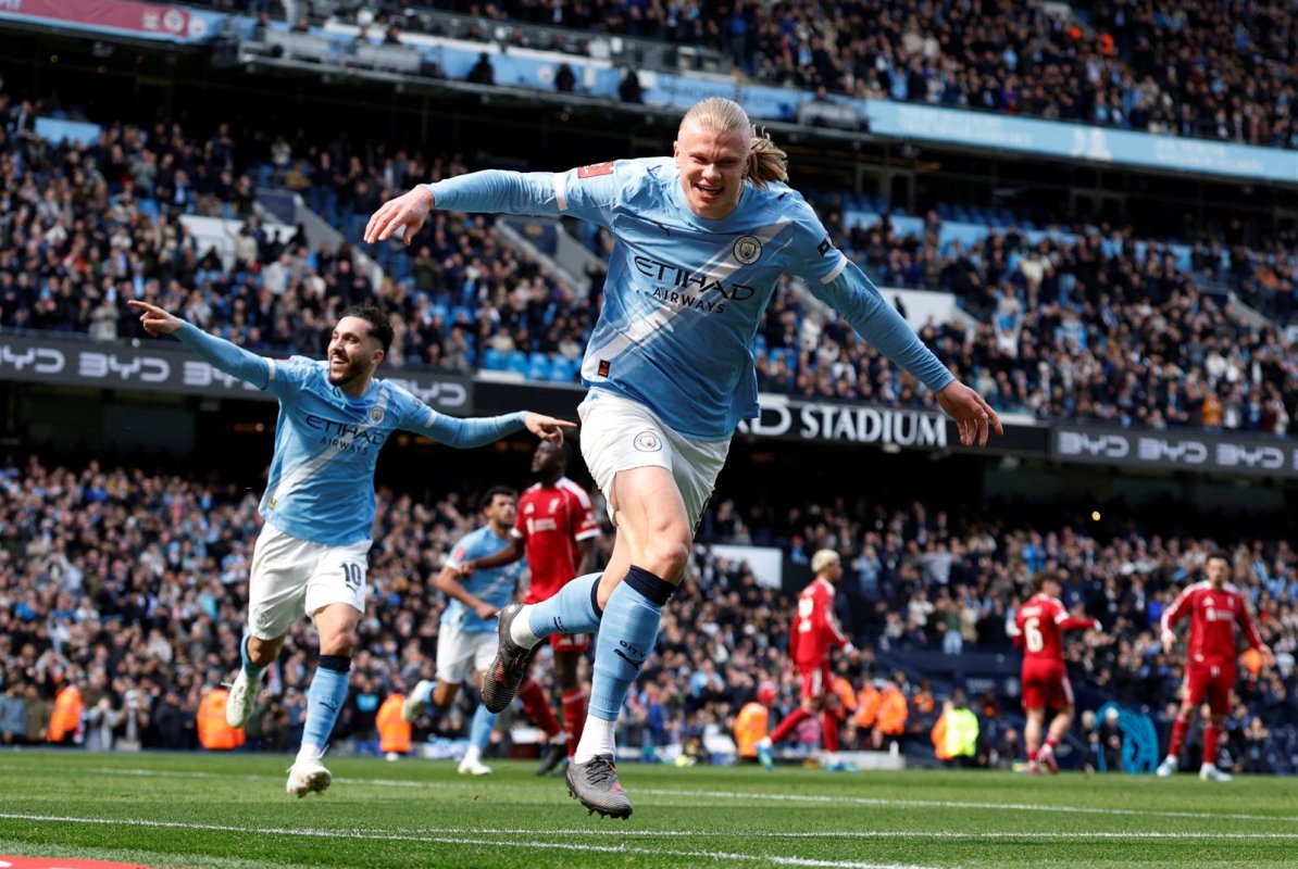 Haaland hat-trick yaptı: Manchester City, FA Cup'ta Liverpool'u 4-0 ezdi