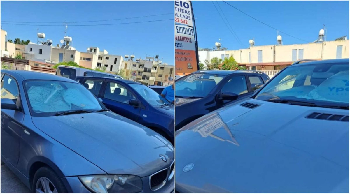 Sosyal Hizmetler Ofisi önünde balyozlu saldırı: Beş araç hasar gördü (fotoğraf+video)