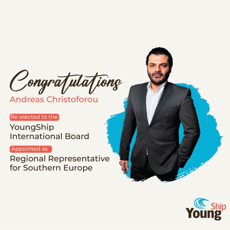 Andreas Christoforou, YoungShip'te Daha Geniş Bir Görev Üstlendi