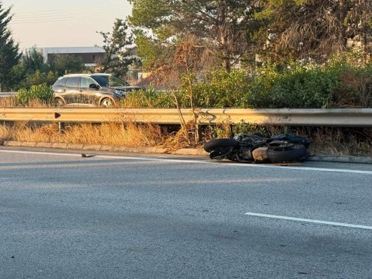 Limasol'da Motosiklet Sürücüsü Minibüsle Çarpışmada Hayatını Kaybetti