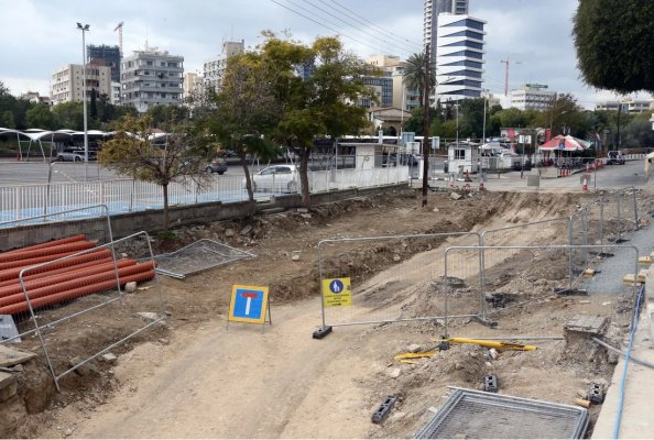 Lefkoşa şehir merkezi 'sürdürülebilir' çalışmalarla tıkanmaya devam ediyor