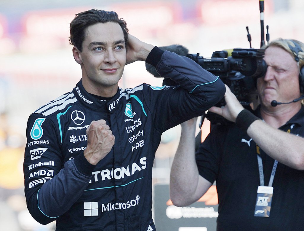 Russell, Mercedes'i Avusturya'da Pole Pozisyonuna Taşıdı