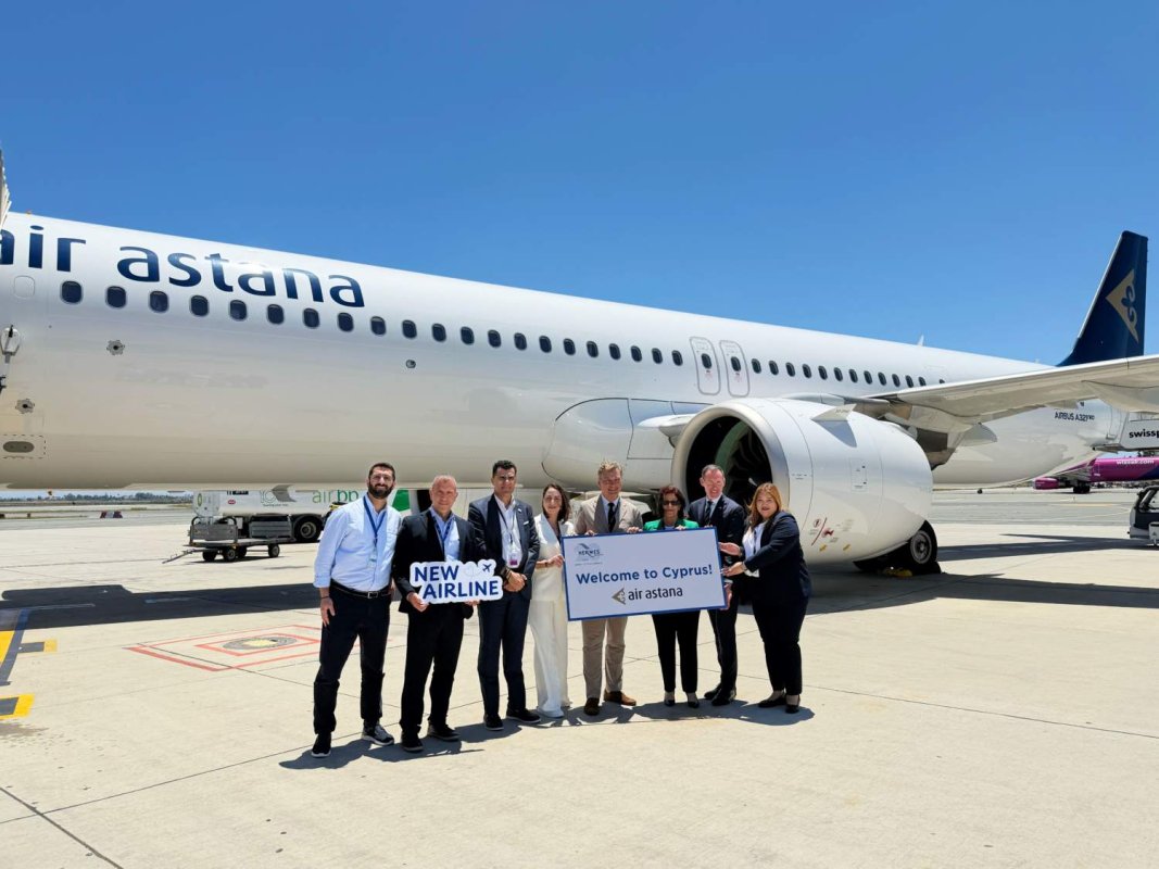 Air Astana, Kazakistan ile Kıbrıs arasında doğrudan uçuşları başlattı