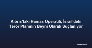 Kıbrıs'taki Hamas Operatifi, İsrail'deki Terör Planının Beyni Olarak Suçlanıyor