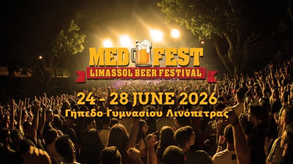 MEDFEST Limasol Bira Festivali 24-28 Haziran'da Kapılarını Açıyor
