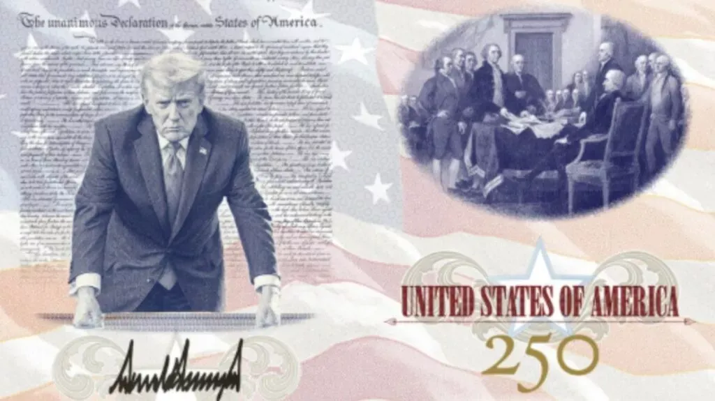 Trump, Bağımsızlığın 250. Yılı İçin Portresinin Olduğu Özel Pasaport Tanıttı