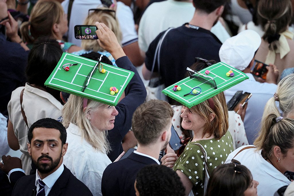 Wimbledon Dünya Kupası'na Rağmen Seyirci Rekoru Kırdı