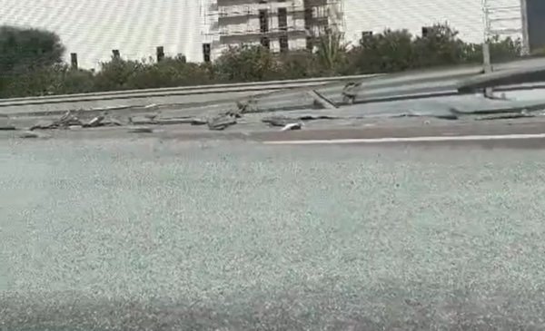 Lefkoşa-Limasol Otoyolu Çift Yönlü Kapandı