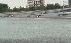Lefkoşa-Limasol Otoyolu Çift Yönlü Kapandı