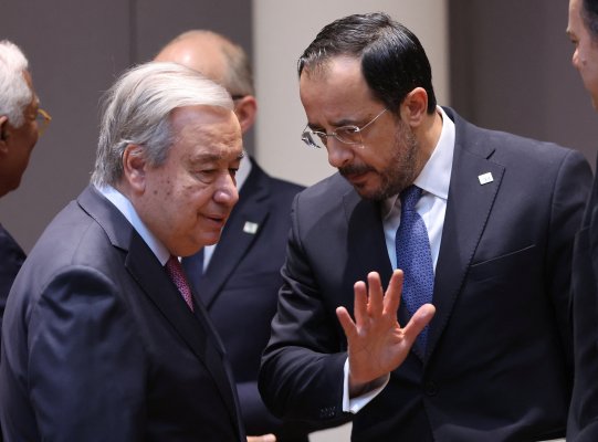 Hükümet Guterres'in Kıbrıs Ziyareti Öncesinde 'İhtiyatlı İyimser'