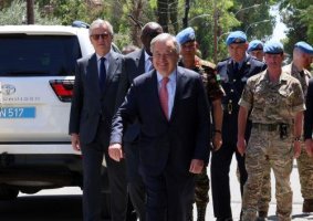 Guterres Ziyareti Öncesinde Lefkoşa'da Gösteriler Düzenlendi