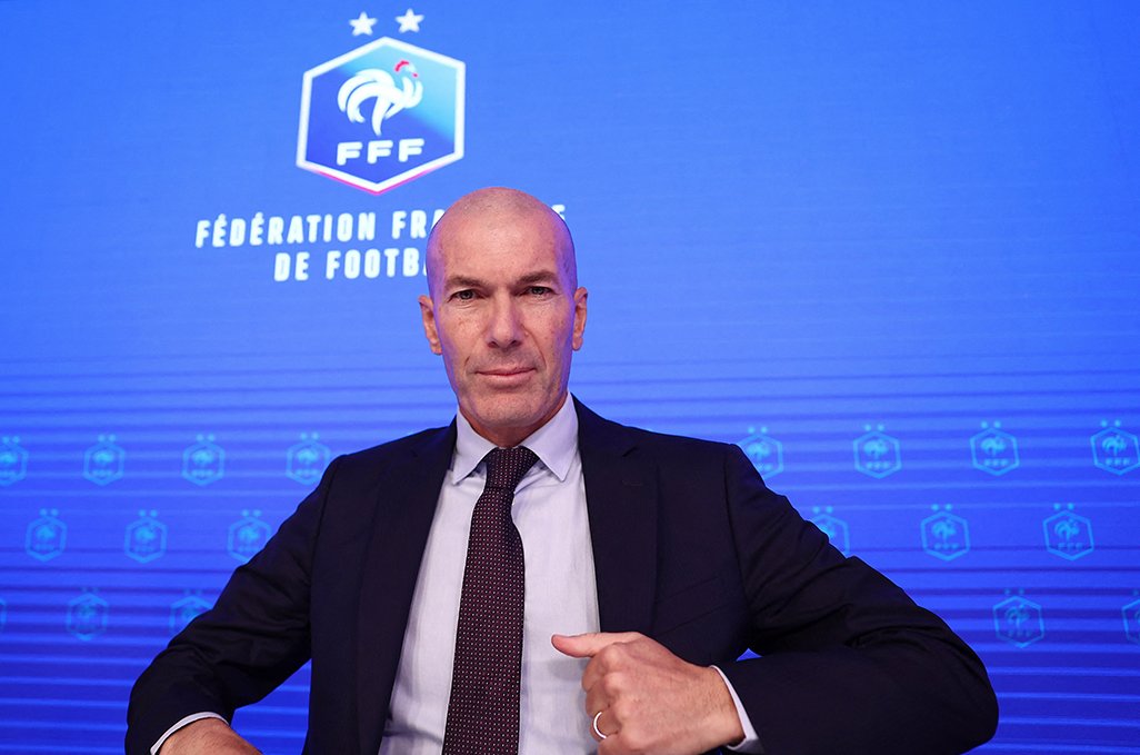 Zidane, Fransa Milli Takımı'nın Yeni Teknik Direktörü Oldu