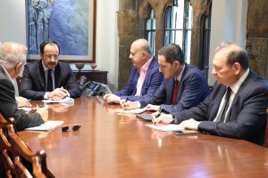 Christodoulides küçük partilere Kıbrıs sorunundaki gelişmeleri anlattı