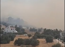 Ayia Anna Yangını Sonrası İtfaiye Ekipleri Teyakkuzda