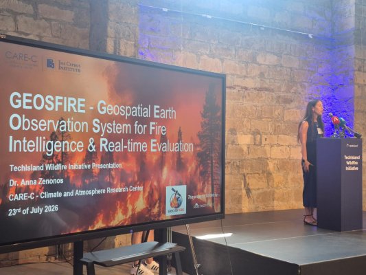 Geosfire, Kıbrıs'ta 7/24 Uydu Tabanlı Yangın Tespiti Sağlayacak