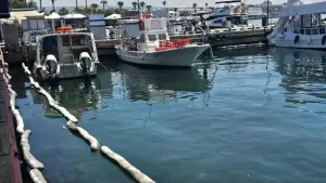 Paphos Limanı'nda Büyük Petrol Sızıntısı: Liman İdaresi Tankı Arızalandı
