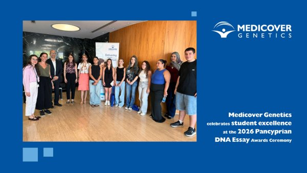 Medicover Genetics Kıbrıs, 2026 Pankıbrıs DNA Deneme Yarışması'nda öğrencilerin başarısını kutladı