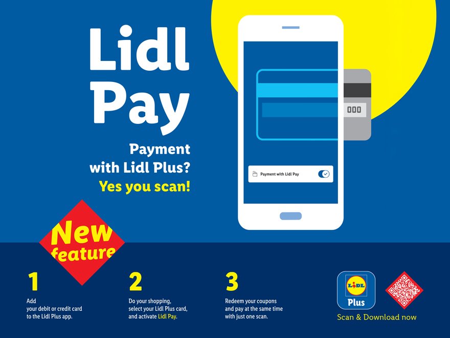 Lidl Kıbrıs, Lidl Pay'i Tanıttı