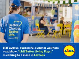 Lidl Cyprus'ın Yaz Sağlıklı Yaşam Etkinliği Larnaka'da Sona Eriyor