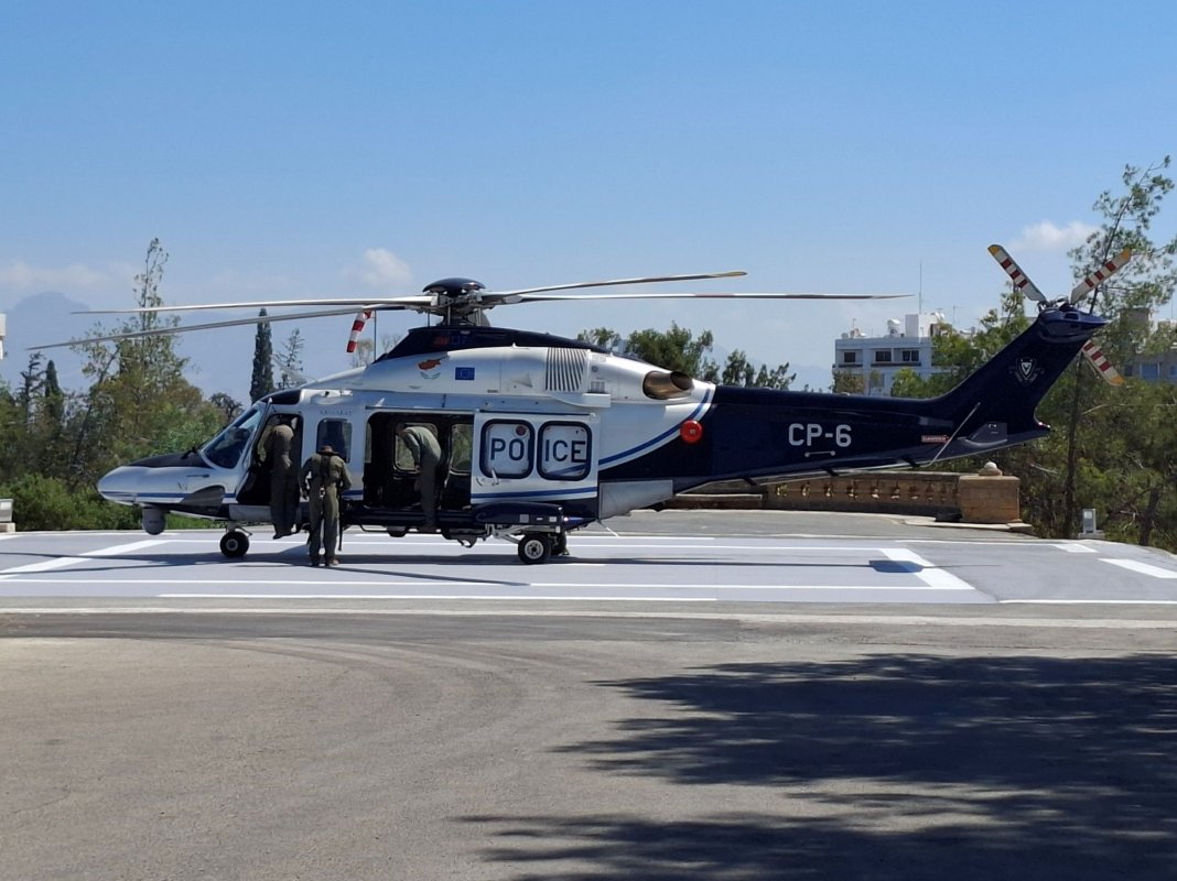 Cumhurbaşkanlığı Sarayı Helikopter Pistinde İlk Test Uçuşu Yapıldı