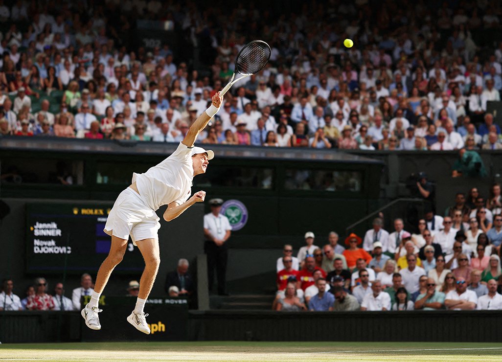 Sinner, Djokovic'i Ezici Bir Oyunla Geçerek Finale Yükseldi