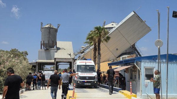 Koma tou Yialou'da Buğday Silosu Çöktü: 1 Ölü