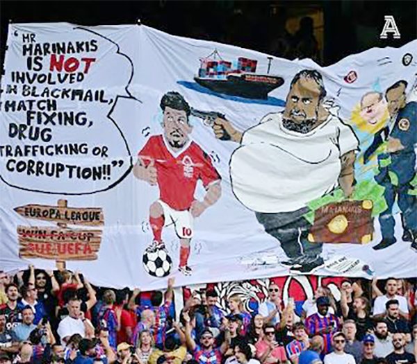 Nottingham Forest Sahibi Marinakis, Crystal Palace'a Dava Açtı