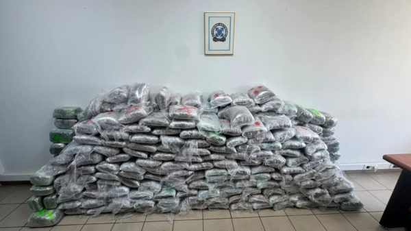 Yunanistan'da 324 Kg Esrar Yakalanması