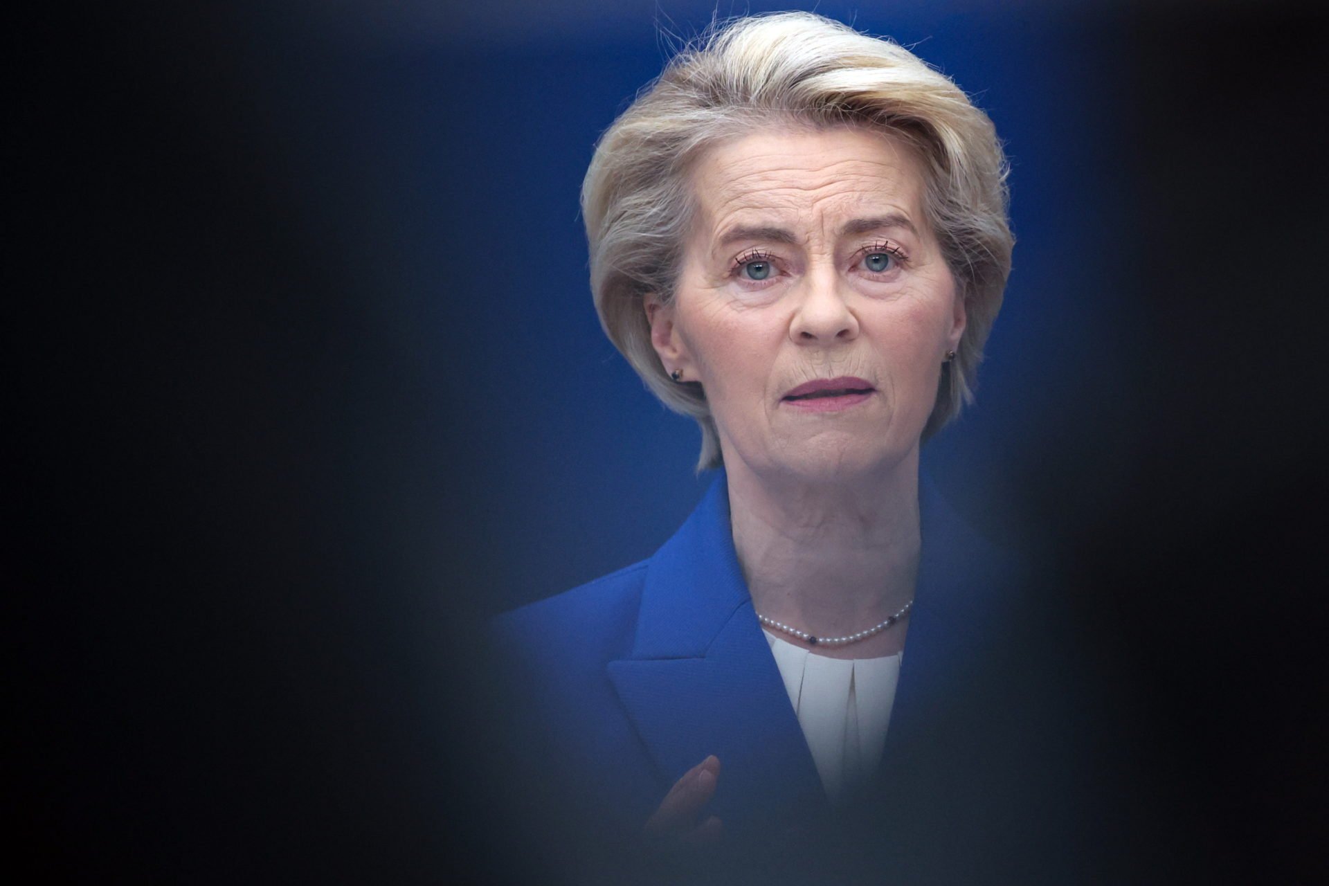 Eu Commission Chief Holds Press Conference On Defense Package