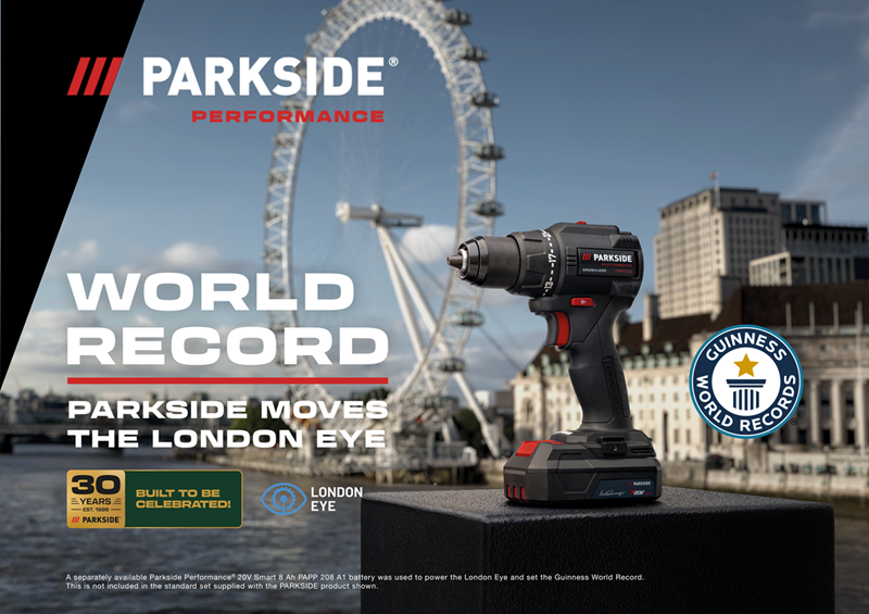 PARKSIDE, Londra Gözlem Çarkının Rotation Rekorunu Kırdı