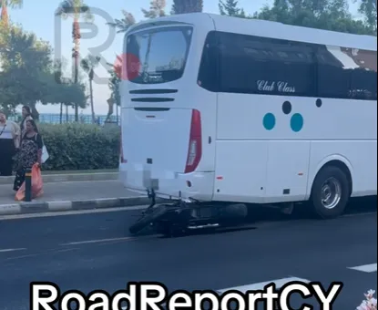 Limassol'da Scooter Sürücüsü Ağır Yaralandı