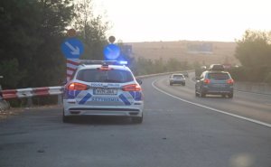 Gazimağusa-Larnaka Otobanında Sağ Şerit Çalışmalar Nedeniyle Kapatıldı