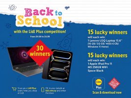 Lidl Plus'tan 30 Çocuğa Yeni Bilgisayar ve Tablet