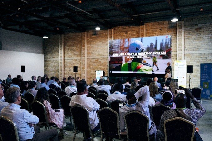Kıbrıs'ta İş Güvenliği Uygulamaları Küresel Vision Zero İşyeri Kampanyasında Sergileniyor